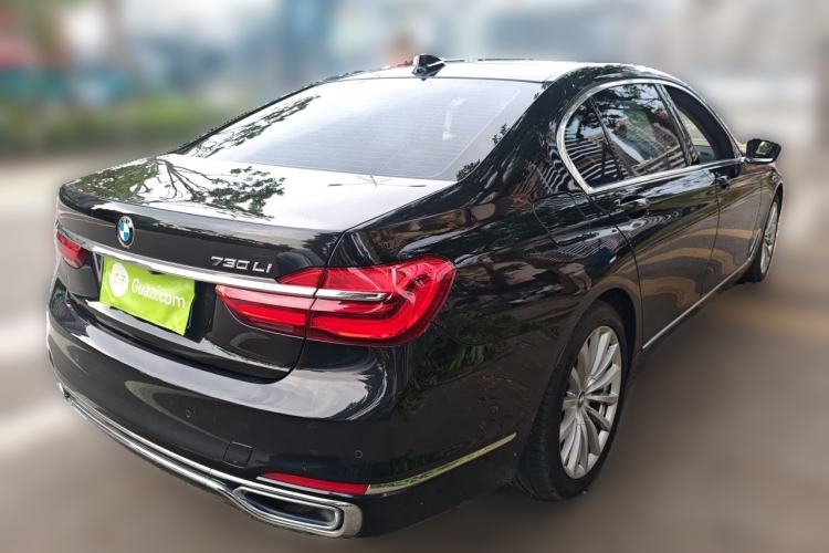 Used BMW 7 Series 2018 730Li Leading Model Excellence Package Rear Right 45 Deg