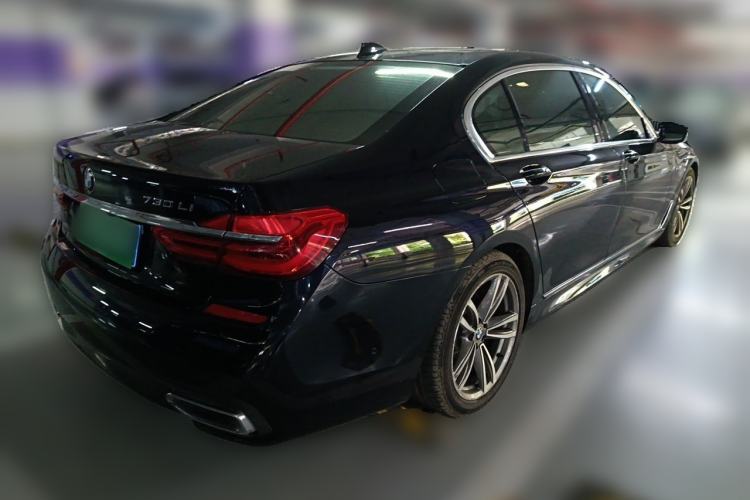Used BMW 7 Series 2018 730Li Leading Model M Sport Package Rear Right 45 Deg