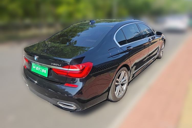 Used BMW 7 Series 2018 730Li Luxury Edition M Sport Package Rear Right 45 Deg