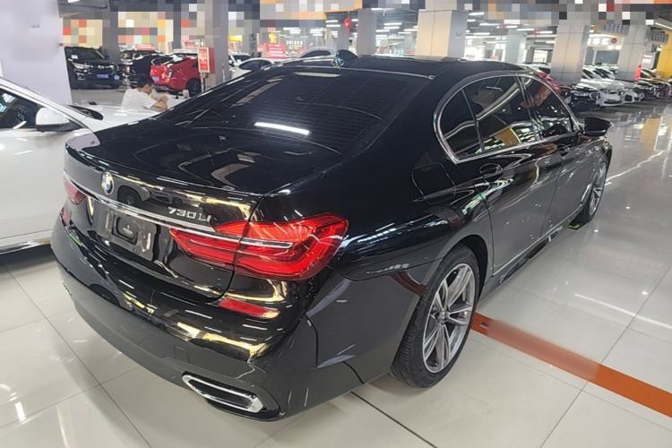 Used BMW 7 Series 2018 730Li Leading Model M Sport Package Rear Right 45 Deg