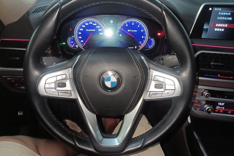 Used BMW 7 Series 2018 730Li Leading Model Excellence Package Steering Wheel