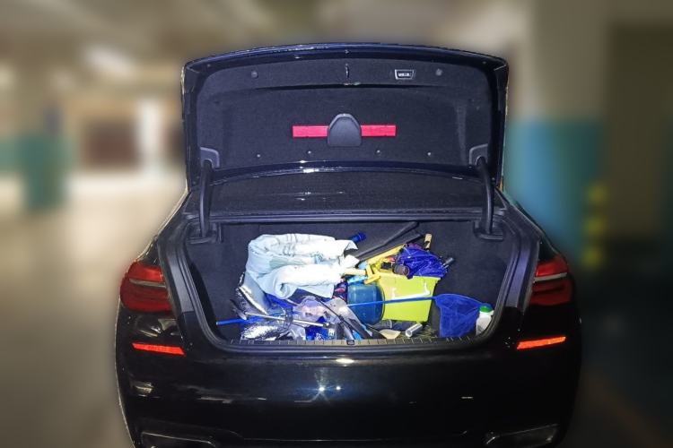 Used BMW 7 Series 2018 730Li Leading Model M Sport Package Trunk