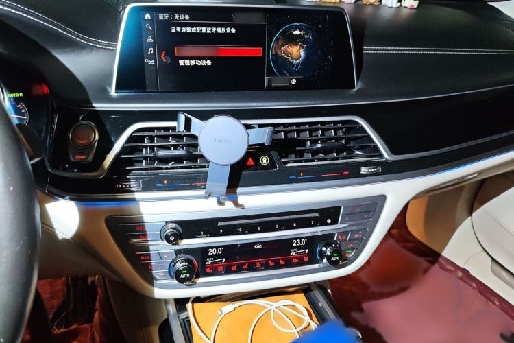 Used BMW 7 Series 2018 740Li M Sport Package Leading Model Audio And AC Panel