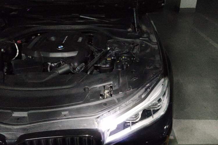 Used BMW 7 Series 2018 730Li Luxury Edition M Sport Package Engine Bay Left