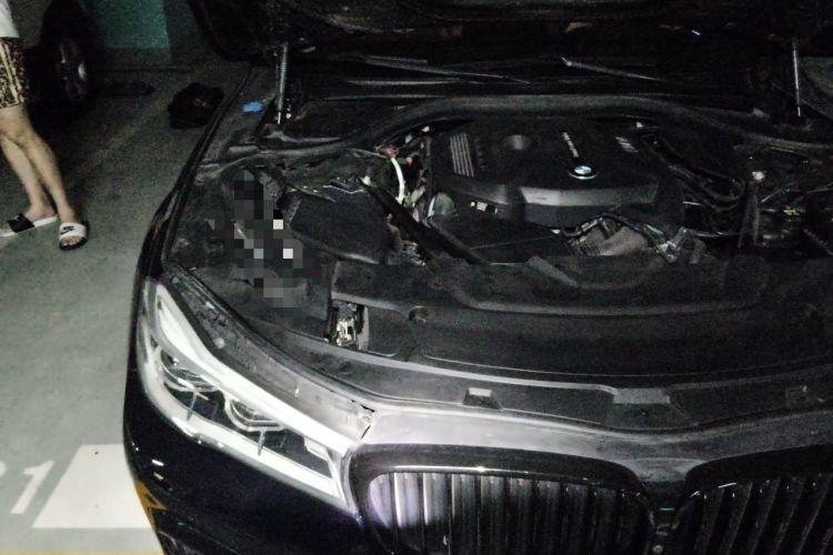 Used BMW 7 Series 2018 730Li Luxury Edition M Sport Package Engine Bay Right