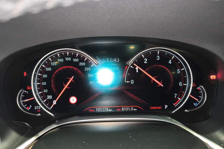 Used BMW 7 Series 2018 730Li Leading Model Excellence Package Instrument Cluster
