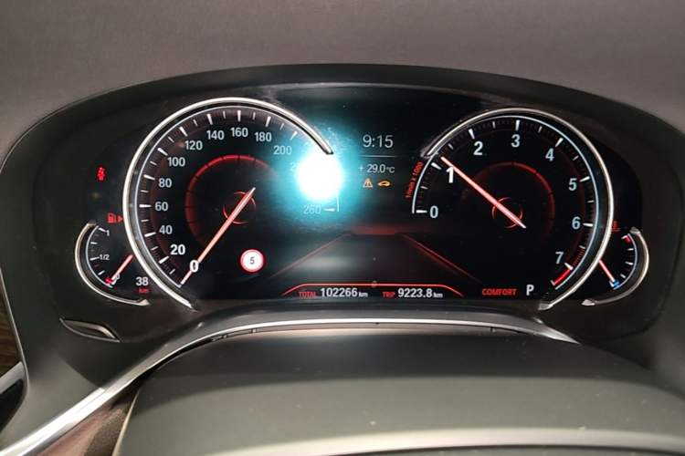 Used BMW 7 Series 2018 730Li Leading Model Excellence Package Instrument Cluster