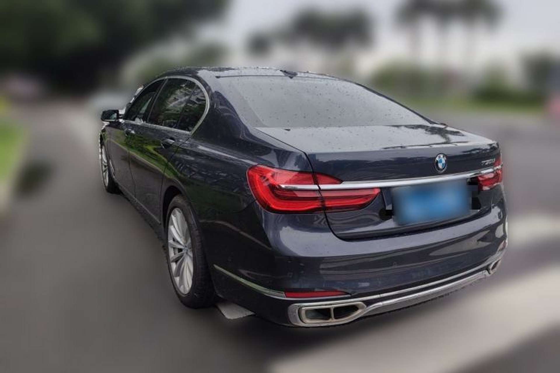 Used BMW 7 Series 2018 730Li Leading Model Excellence Package Rear Left 45 Deg