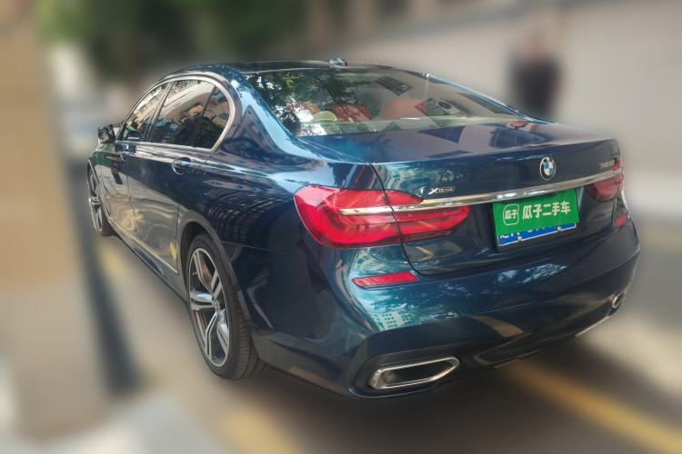 Used BMW 7 Series 2018 740Li xDrive Luxury Edition M Sport Package Rear Left 45 Deg