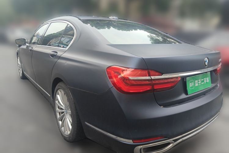 Used BMW 7 Series 2018 730Li Leading Model Excellence Package Rear Left 45 Deg