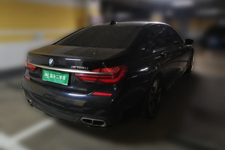 Used BMW 7 Series 2018 M760Li xDrive Rear Right 45 Deg