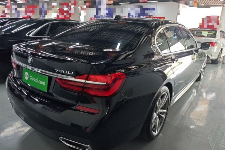 Used BMW 7 Series 2018 730Li Luxury Edition M Sport Package Rear Right 45 Deg