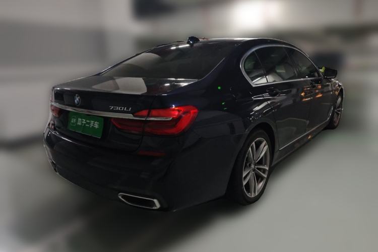 Used BMW 7 Series 2018 730Li Leading Model M Sport Package Rear Right 45 Deg