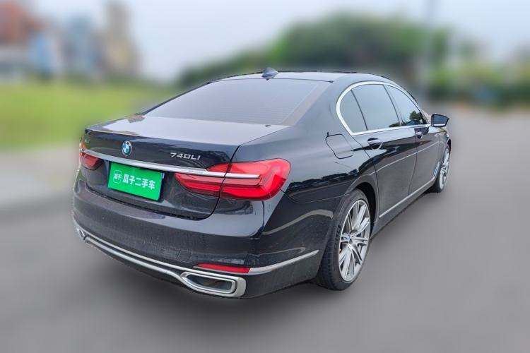 Used BMW 7 Series 2018 740Li xDrive Luxury Edition Excellence Package Rear Right 45 Deg