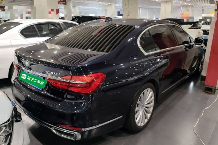 Used BMW 7 Series 2018 730Li Leading Model Excellence Package Rear Right 45 Deg