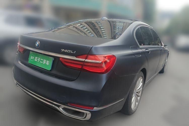 Used BMW 7 Series 2018 730Li Leading Model Excellence Package Rear Right 45 Deg