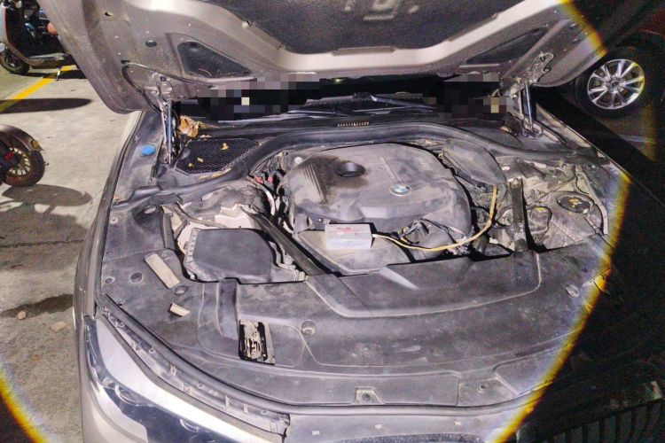 Used BMW 7 Series 2018 730Li Leading Model Excellence Package Engine Bay Right