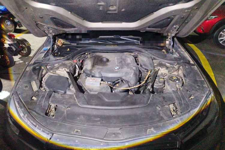 Used BMW 7 Series 2018 730Li Leading Model Excellence Package Engine Bay