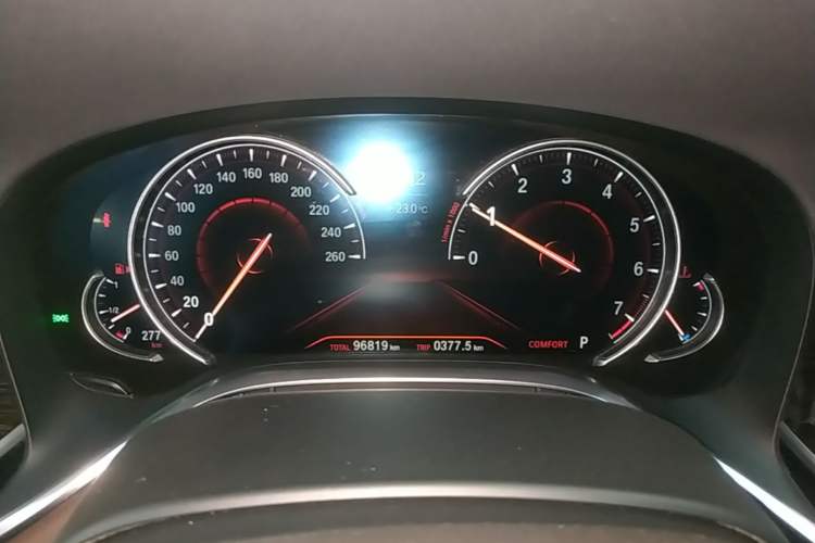 Used BMW 7 Series 2018 730Li Leading Model Excellence Package Instrument Cluster