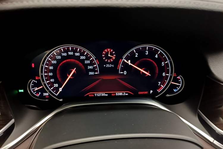 Used BMW 7 Series 2018 730Li Leading Model Excellence Package Instrument Cluster
