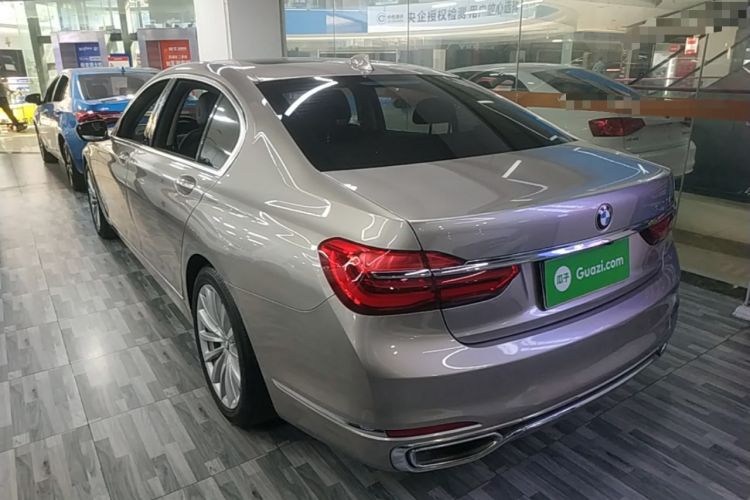 Used BMW 7 Series 2018 730Li Leading Model Excellence Package Rear Left 45 Deg