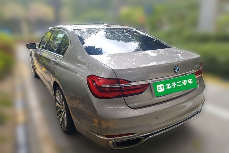 Used BMW 7 Series 2018 740Li Leading Model Excellence Package Rear Left 45 Deg