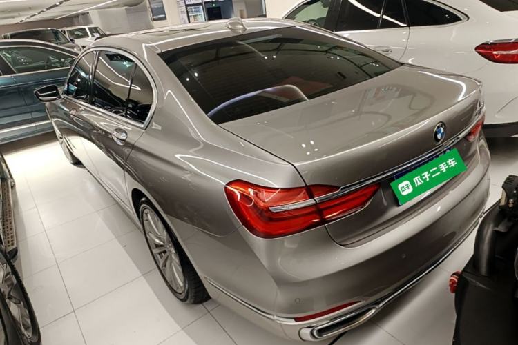 Used BMW 7 Series 2018 730Li Leading Model Excellence Package Rear Left 45 Deg