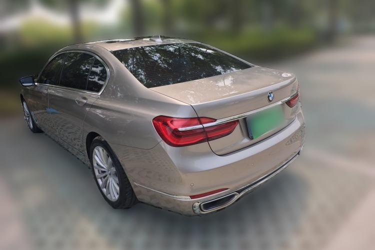 Used BMW 7 Series 2018 730Li Leading Model Excellence Package Rear Left 45 Deg