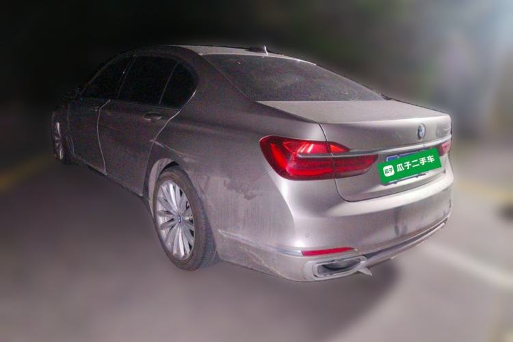 Used BMW 7 Series 2018 730Li Leading Model Excellence Package Rear Left 45 Deg
