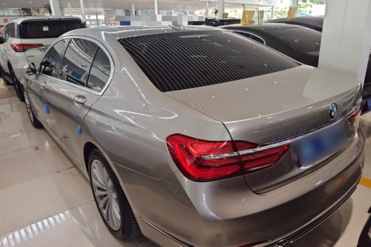 Used BMW 7 Series 2018 730Li Leading Model Excellence Package Rear Left 45 Deg