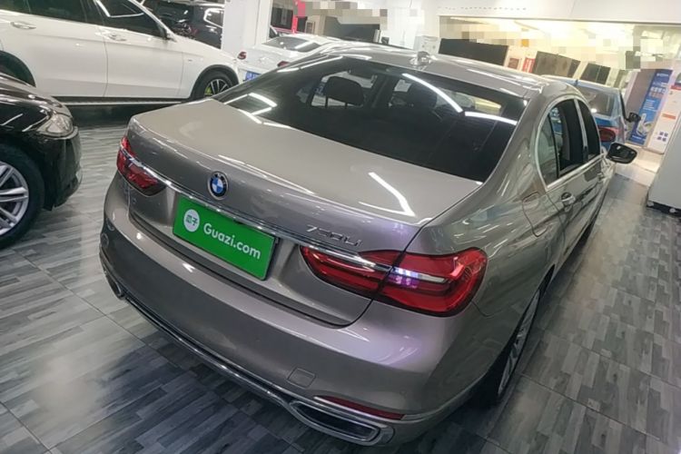Used BMW 7 Series 2018 730Li Leading Model Excellence Package Rear Right 45 Deg