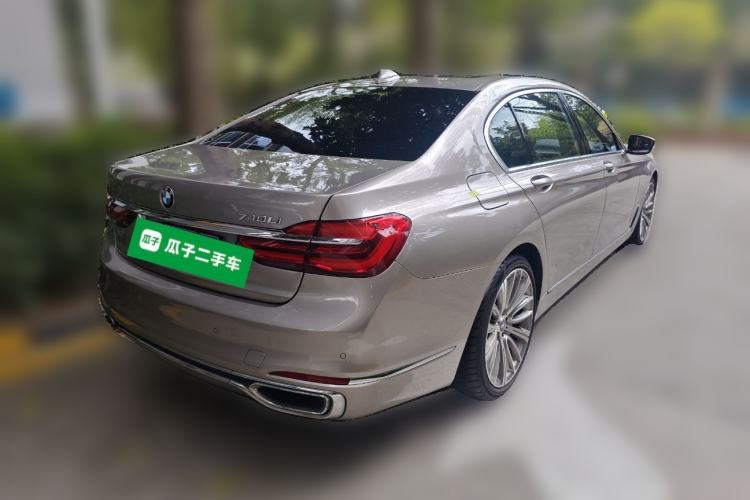 Used BMW 7 Series 2018 740Li Leading Model Excellence Package Rear Right 45 Deg