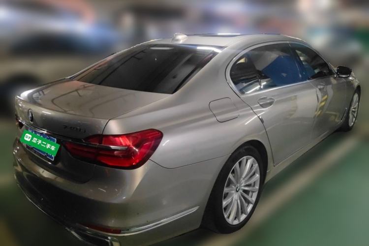 Used BMW 7 Series 2018 730Li Leading Model Excellence Package Rear Right 45 Deg