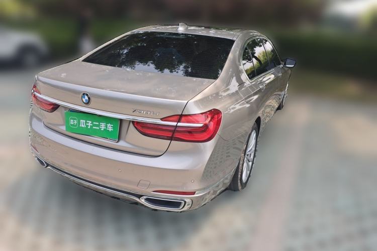 Used BMW 7 Series 2018 730Li Leading Model Excellence Package Rear Right 45 Deg
