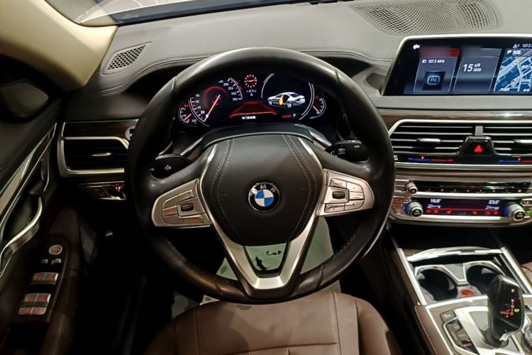 Used BMW 7 Series 2018 730Li Leading Model Excellence Package Steering Wheel