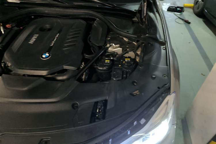 Used BMW 7 Series 2018 740Li Leading Model Excellence Package Engine Bay Left