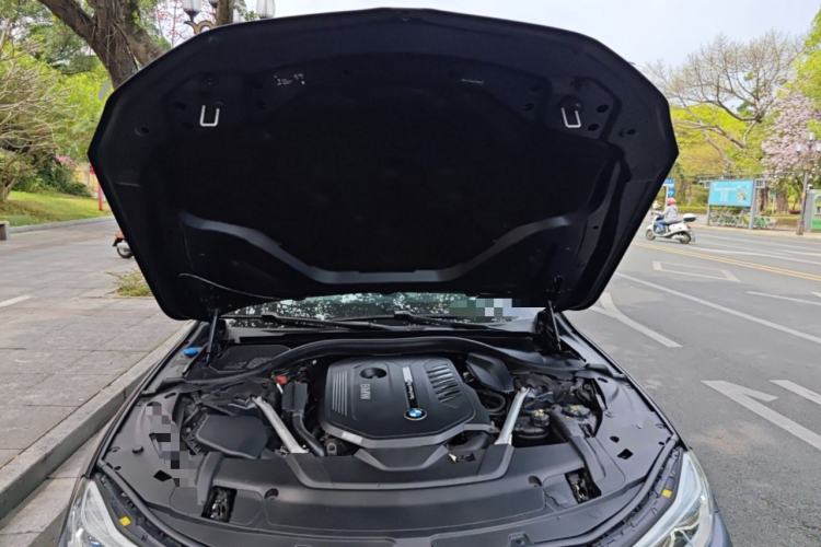 Used BMW 7 Series 2018 740Li xDrive Luxury Edition M Sport Package Black Flame Version Engine Bay