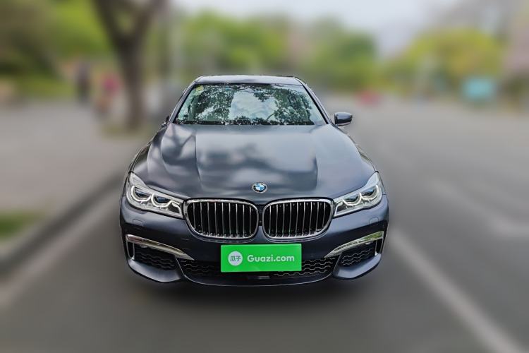 Used BMW 7 Series 2018 740Li xDrive Luxury Edition M Sport Package Black Flame Version Front