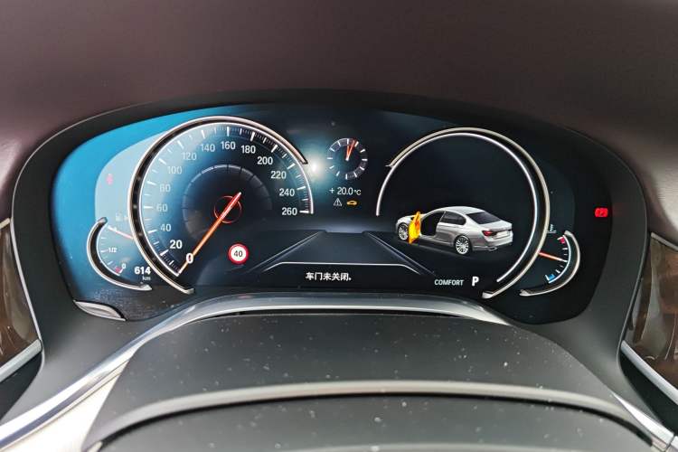 Used BMW 7 Series 2018 740Li xDrive Luxury Edition M Sport Package Black Flame Version Instrument Cluster