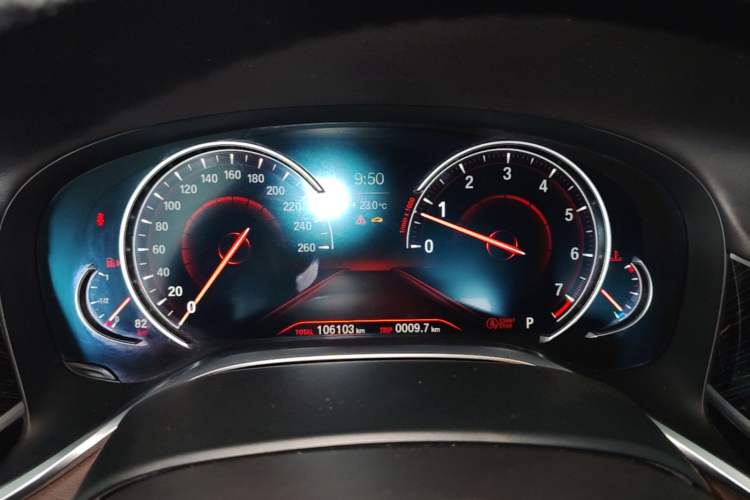 Used BMW 7 Series 2018 730Li Luxury Edition M Sport Package Instrument Cluster