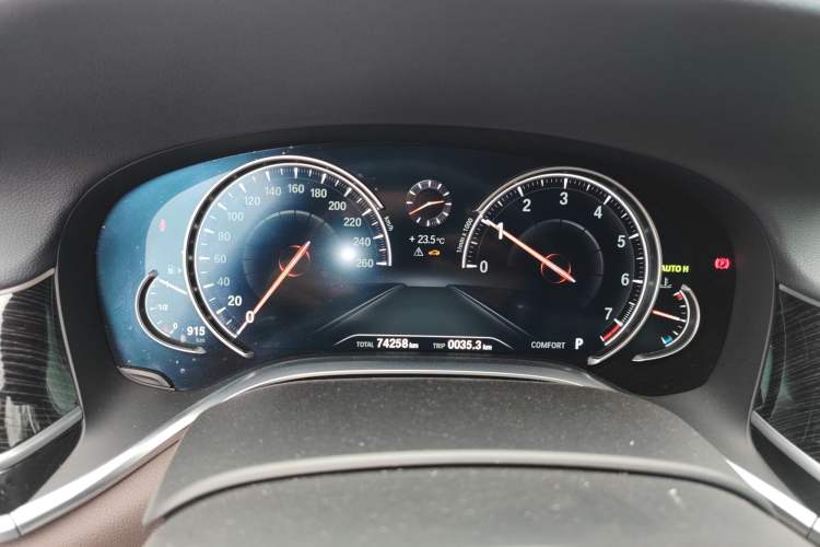Used BMW 7 Series 2018 730Li Leading Model M Sport Package Instrument Cluster