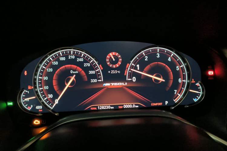 Used BMW 7 Series 2018 740Li Leading Model Excellence Package Instrument Cluster