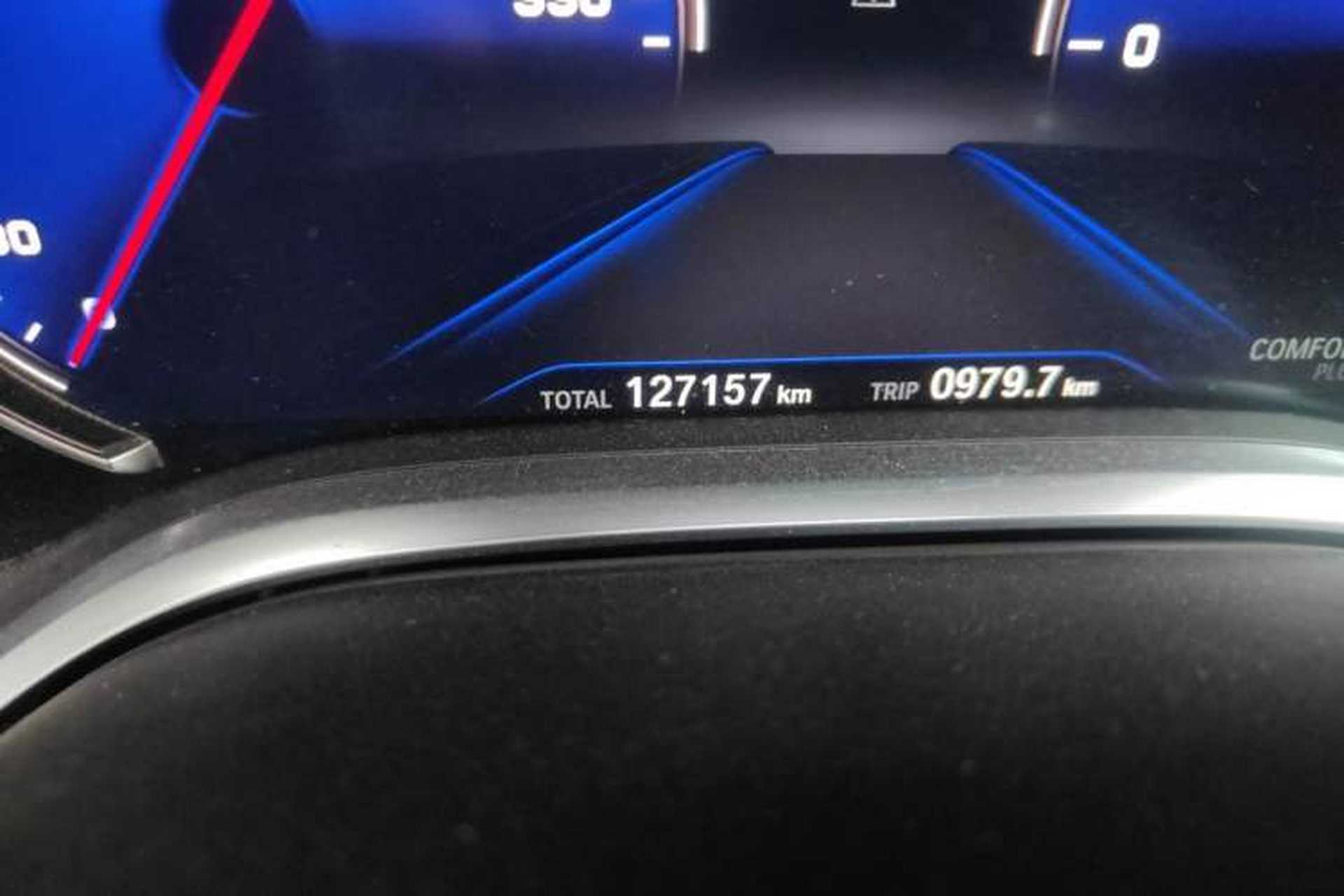 Used BMW 7 Series 2018 730Li Luxury Edition M Sport Package Odometer Close Up
