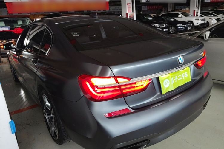 Used BMW 7 Series 2018 730Li Luxury Edition M Sport Package Rear Left 45 Deg