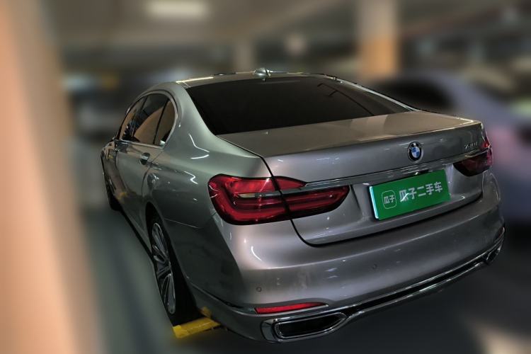 Used BMW 7 Series 2018 740Li Leading Model Excellence Package Rear Left 45 Deg
