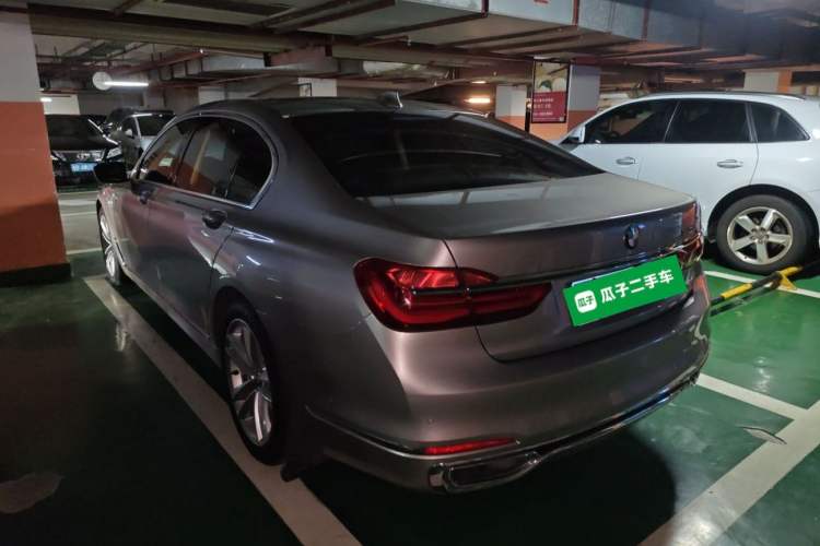 Used BMW 7 Series 2018 730Li Luxury Model Excellence Package Rear Left 45 Deg