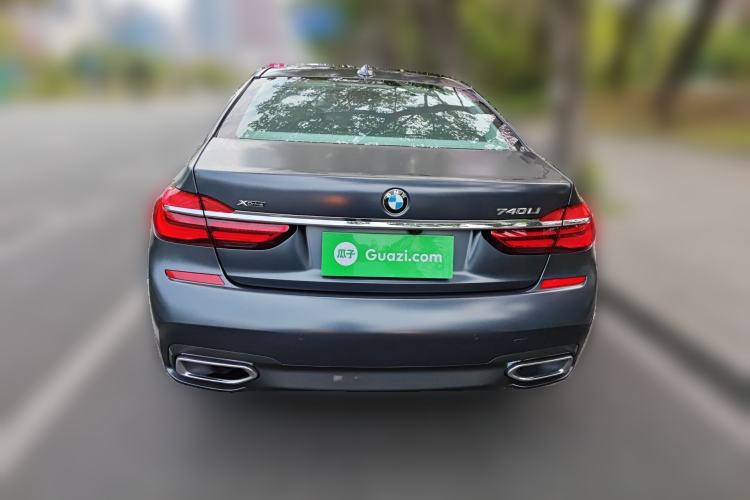 Used BMW 7 Series 2018 740Li xDrive Luxury Edition M Sport Package Black Flame Version Rear