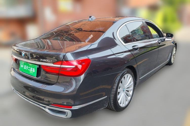 Used BMW 7 Series 2018 730Li Leading Model Excellence Package Rear Right 45 Deg