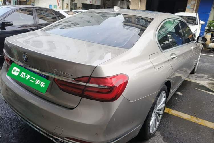 Used BMW 7 Series 2018 730Li Leading Model Excellence Package Rear Right 45 Deg
