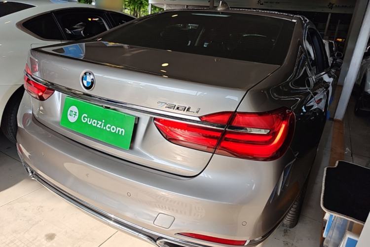Used BMW 7 Series 2018 730Li Leading Model Excellence Package Rear Right 45 Deg